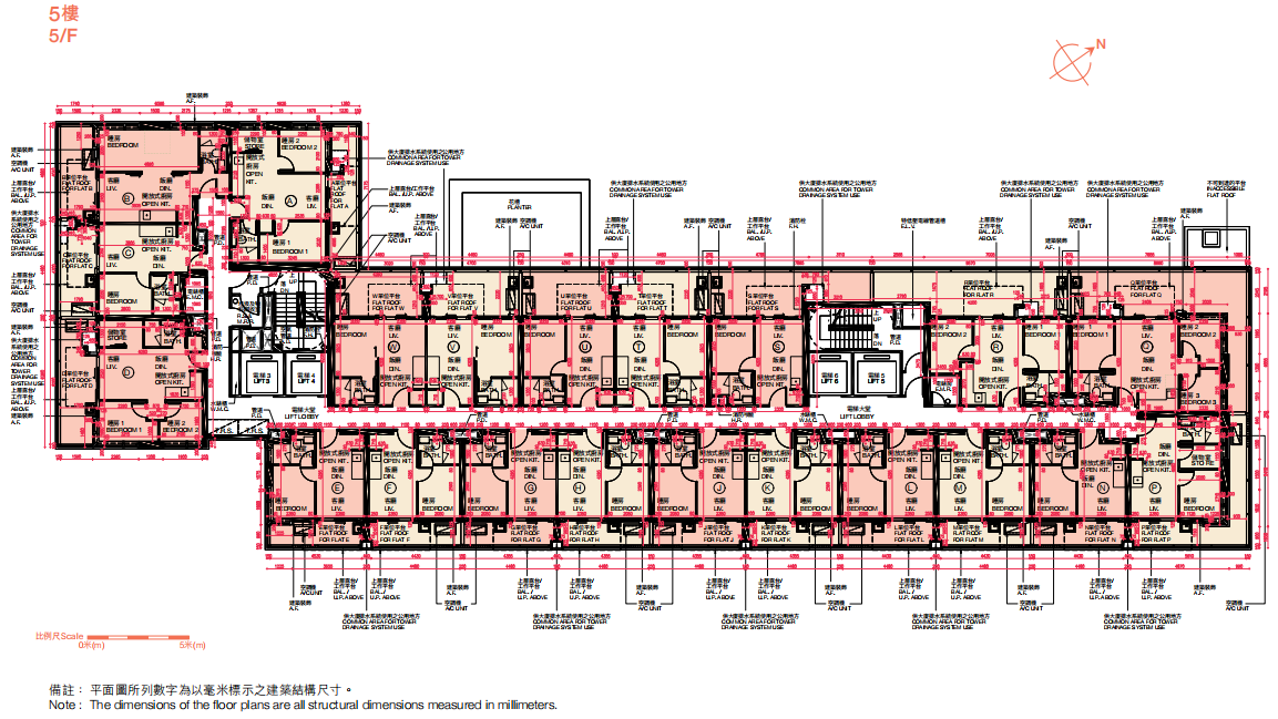 The Haddon 總平面圖 紅磡核心港鐵上蓋項目整體布局